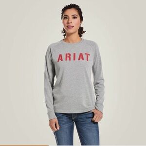 Ariat Heather Gray Rebar Shirt